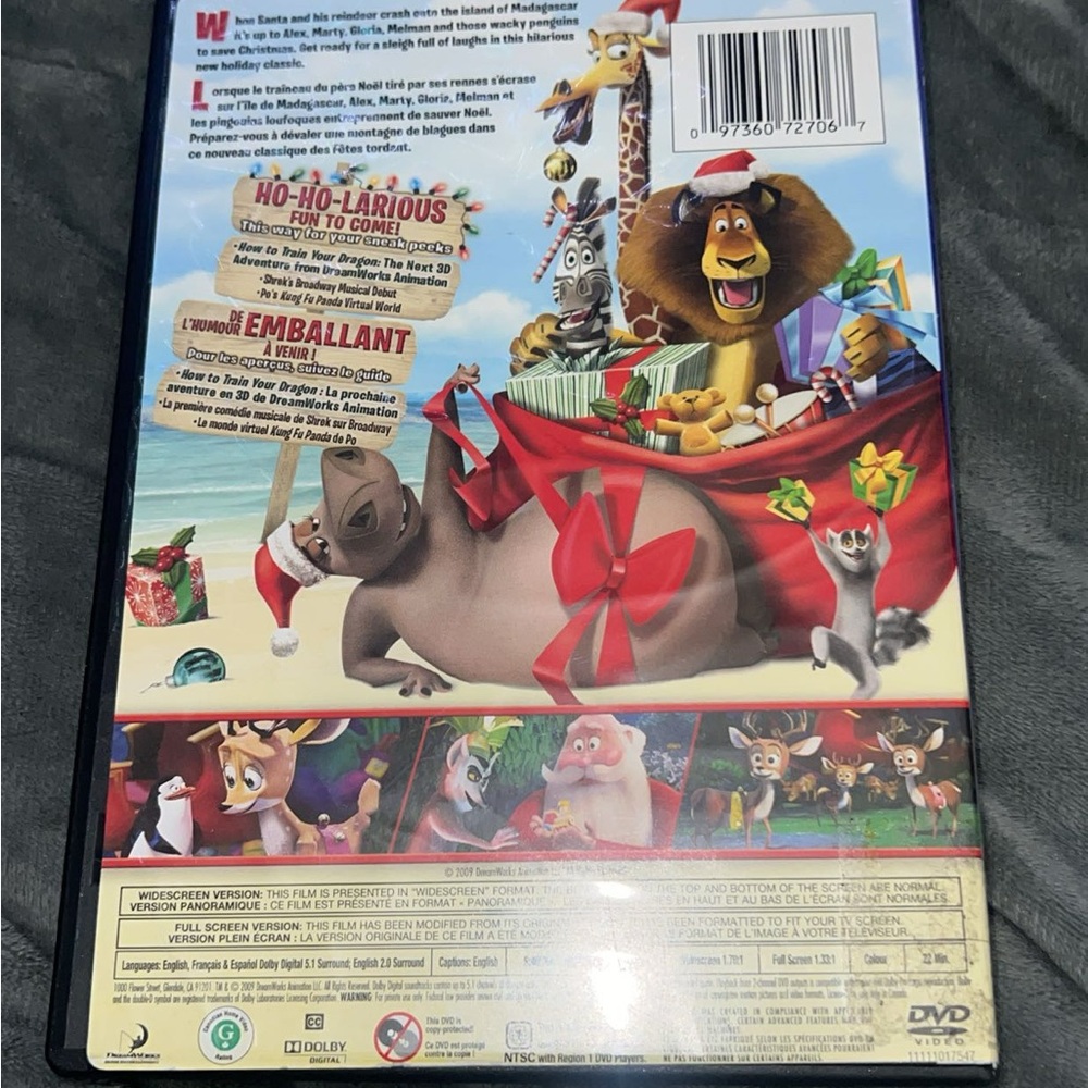 Merry Madagascar DVD - Picture 2 of 4